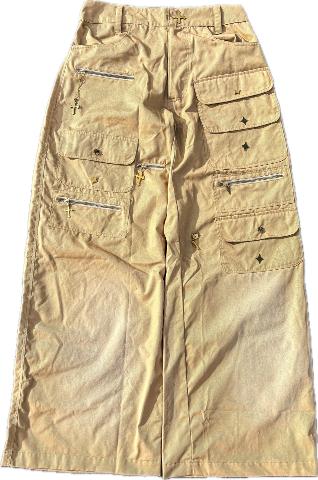"Golden Cross" Cargo Pants